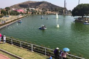 Lago artificial de Chimalhuacán